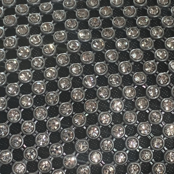 Olivia Miller | NWT Reagan Rhinestone Cylinder Bag Clutch + 2 Chain Straps - Picture 13 of 17